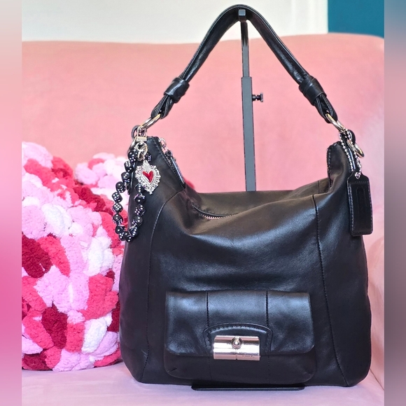 Coach Kristin Leather Hobo Bag (14783) - Picture 1 of 7
